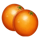 triple wild crown oranges symbol icon