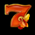 triple wild thanksgiving red seven symbol icon