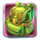 trophy fish backpack symbol icon