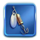 trophy fish bait symbol icon
