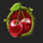 tropical hot cherry symbol icon