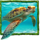 tropical lagoon turtle symbol icon