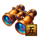 tropical talisman dice binocular symbol icon