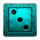 tropical talisman dice three symbol icon