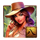 tropical talisman dice woman symbol icon
