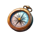 tropical talisman gold compass symbol icon