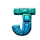 tropical talisman stone j symbol icon