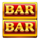 tropical thunder bars symbol icon