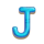 tropical tiki j symbol icon