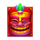 tropical tiki red tiki symbol icon