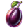 tropicana fruits plum symbol icon