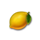 true golden slot lemon symbol icon