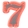 turbo fortune cherryways seven symbol icon