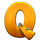 turkey mayhem letter q symbol icon