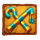 tuts treasure tower crook and flail symbol icon