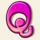 tweety birds q symbol icon