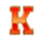 twin buffalo hold and win k symbol icon