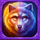 ultra buffalo hold and win wolf symbol icon
