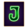 ultra disco j symbol icon