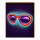 ultra disco sunglass symbol icon