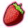 ultra hold and spin strawberry symbol icon