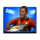 ultras blue character symbol icon