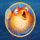 under the waves pufferfish symbol icon