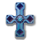 unholy mystery freaky fiesta blue cross symbol icon