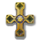 unholy mystery freaky fiesta yellow cross symbol icon