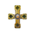 unholy mystery yellow cross symbol icon