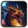 urgent games dragons hoard gold dragon symbol icon