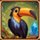 urgent games jungle jewels toucan symbol icon