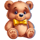 valentine storm teddy bear symbol icon