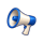 vamos ganamos megaphone symbol icon