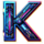 vaso psycho k symbol icon