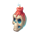 vegans vs vampires skull symbol icon