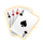 vegas all in cards symbol icon