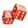 vegas hold and win dices symbol icon