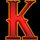versailles gold clover chance k symbol icon