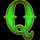 versailles gold clover chance q symbol icon