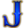 versailles gold jackpot j symbol icon