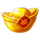 very lucky 256 gold ingot symbol icon