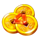 very lucky 256 three coins symbol icon