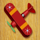 very merry christmas plane symbol icon