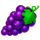 victory clover grape symbol icon