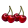 victory coins cherries symbol icon
