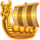 viking clash wild ship symbol icon