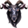 viking victory goat symbol icon