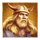 vikings fortune hold and win warrior symbol icon