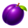 vip crown plum symbol icon